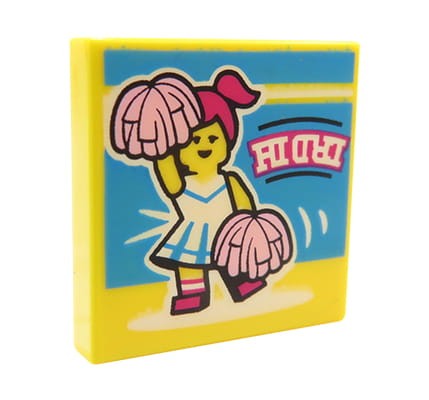 Accéder au produit Image / affiche / disque vinyle LEGO - pom-pom girl