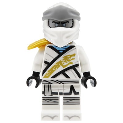 Accéder au produit Figurine LEGO Ninjago Legacy - Ninja Zane - Robe blanche