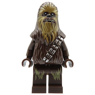 LEGO Star Wars Minifigure - Chewbacca - dark brown fur