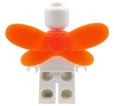 Accéder au produit Ailes de fée LEGO - orange trans-néon