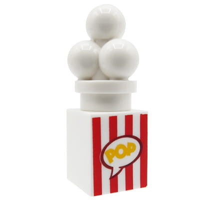 Zum Produkt LEGO Popcorn in einer Schachtel