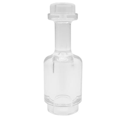 LEGO bottle - trans-clear