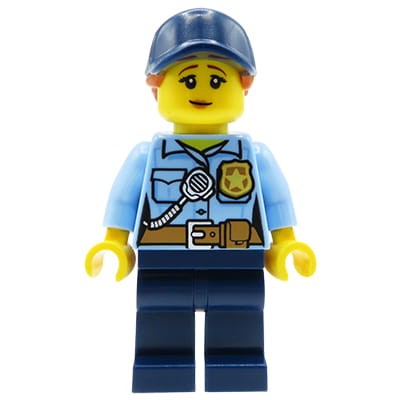 Accéder au produit Figurine LEGO City - Policière / Femme policière