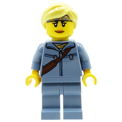 Go to product LEGO City Minifigure - Woman, tracksuit, blond hair