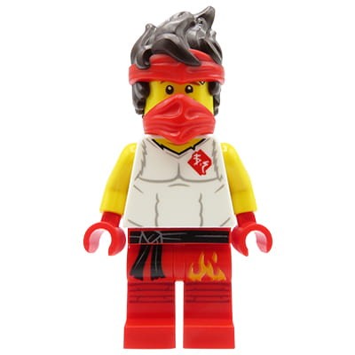Go to product  LEGO Ninjago Legacy Minifigure - ninja Kai - white shirt
