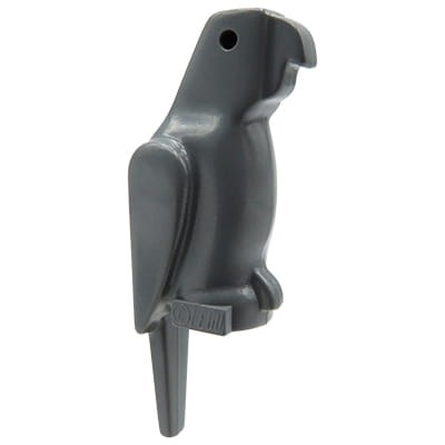 LEGO bird / parrot / pigeon - dark bluish gray