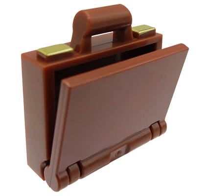 Accéder au produit Valise / mallette - en pièces LEGO, marron