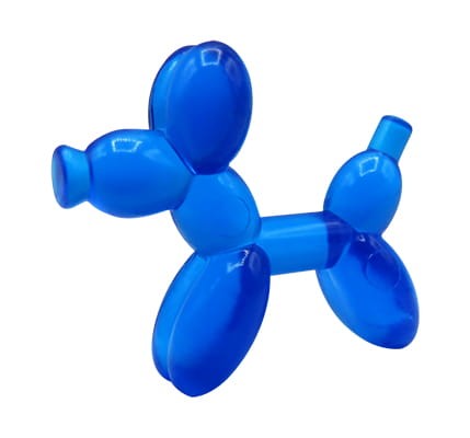 Accéder au produit Chien ballon LEGO - bleu foncé transparent