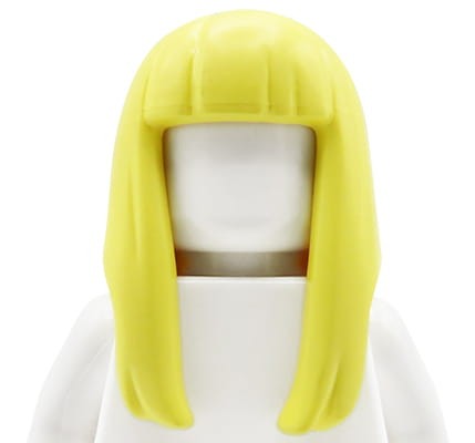 Go to product LEGO minifigure hair - female, blonde, long with bangs