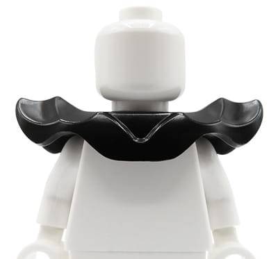 Accéder au produit Armure d'épaule LEGO - ondulée, noire