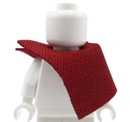 Accéder au produit Poncho / cape d'épaule LEGO - rouge foncé