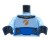 LEGO minifigure torso - astronaut / blue spacesuit