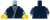 LEGO minifigure torso - robe / kimono, mud splotches
