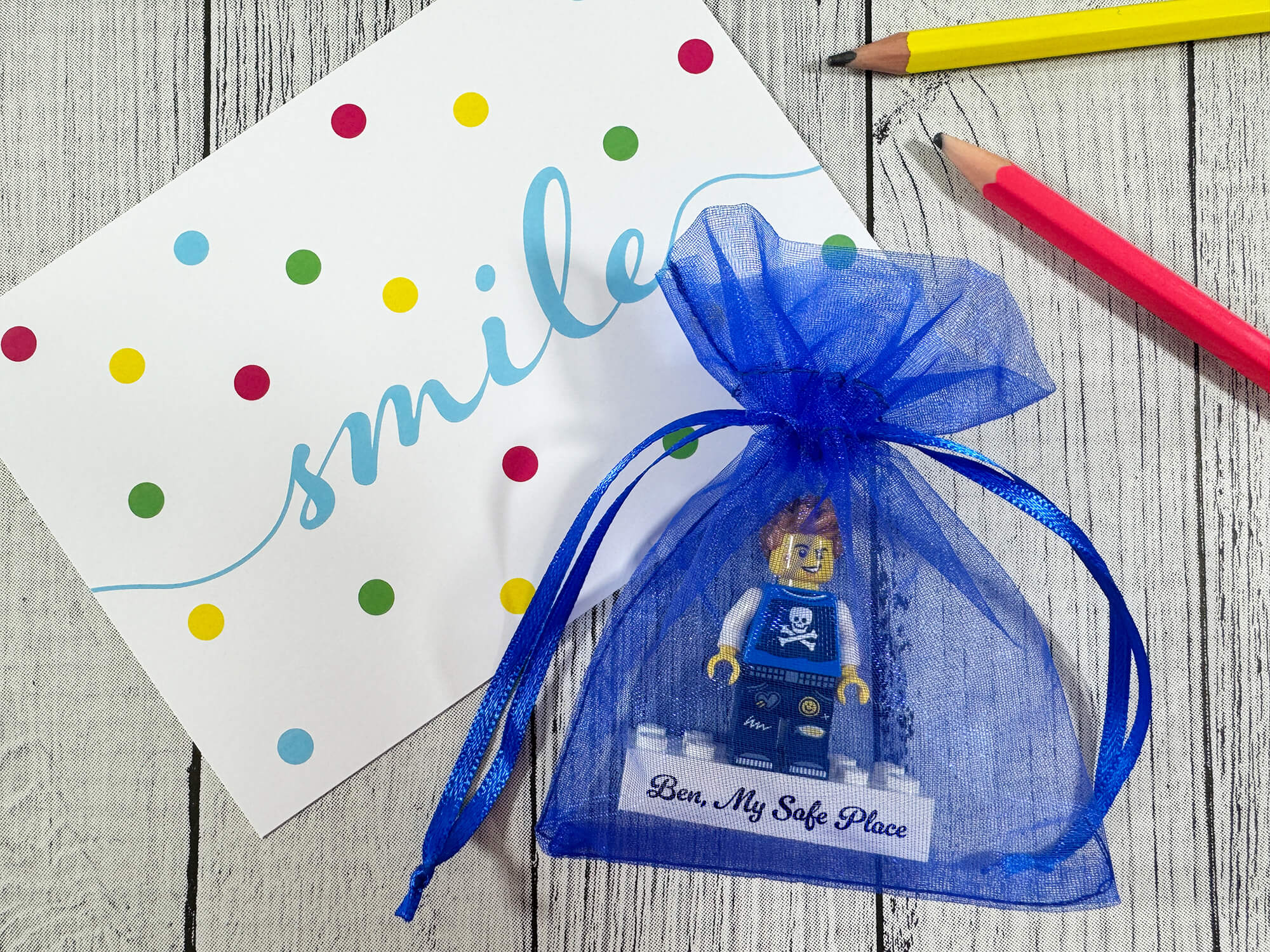 Figurine LEGO® personnalisée Meilleur Petit Ami - emballage cadeau