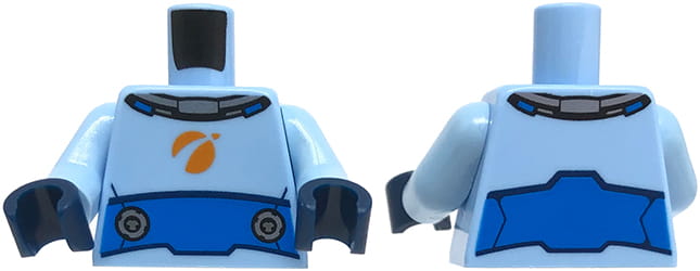 LEGO tors figurki - kosmonauta, kombinezon / skafander